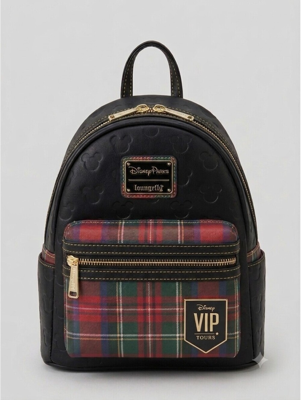 NWT Walt Disney World VIP Tour 2025 Loungefly Backpack Exclusive Plaid RARE New